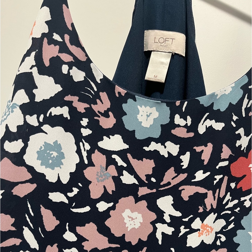 BLUE FLORAL DRESS